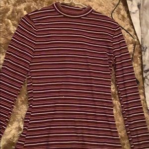 Striped long sleeve shirt